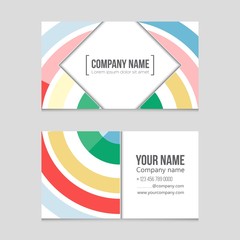 Fototapeta premium Abstract vector layout background set. For art template design, list, page, mockup brochure theme style, banner, idea, cover, booklet, print, flyer, book, blank, card, ad, sign, sheet,, a4