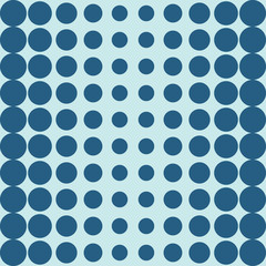 Polka dot  blue seamless pattern. 
