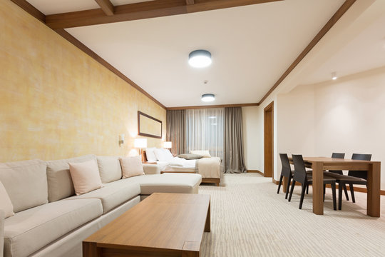 Hotel apartment interior