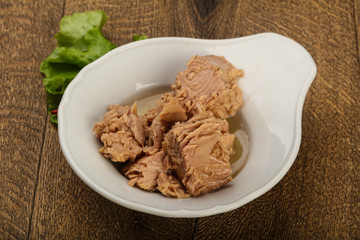 Canned tuna fish