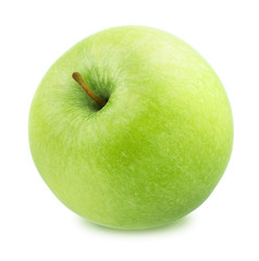 Fresh Green Apple Isolated on White Background