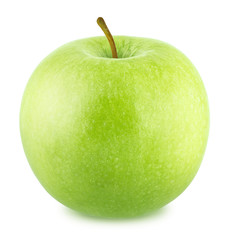 Fresh Green Apple Isolated on White Background