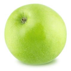 Fresh Green Apple Isolated on White Background