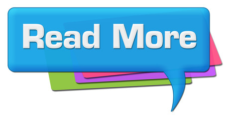 Read More Blue Colorful Comment Symbol 