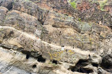 Vanis Kvabebi cave monastery. Georgia