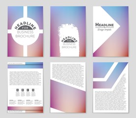 Abstract vector layout background set. For art template design, list, page, mockup brochure theme style, banner, idea, cover, booklet, print, flyer, book, blank, card, ad, sign, sheet,, a4