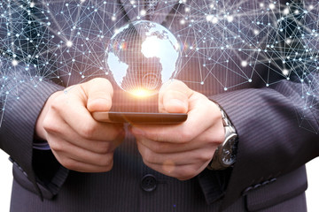 Network from a mobile device.