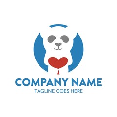 Unique Panda Logo