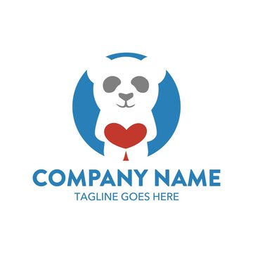 Unique Panda Logo