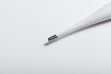 thermometer and medicine