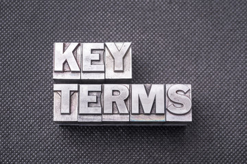 key terms bm