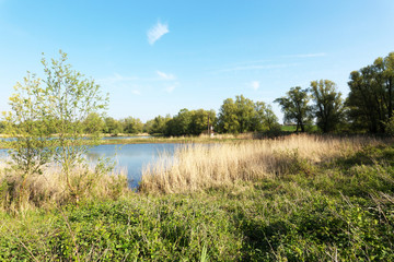 Millingerwaard with Birdwatching-Station/ Netherlands