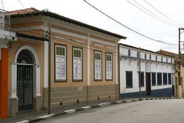 Casas na rua 