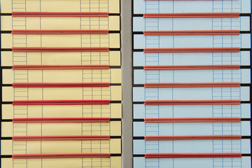 Thailand Flight Progress Strip