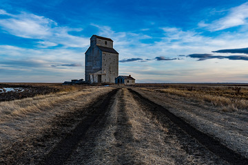 Grain Elevators on the Prairies  © Chris