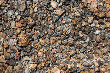 Stone on mountain texture