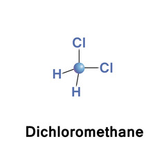 Dichloromethane, DCM, or methylene chloride, is an organic compound with the formula CH2Cl2. This colorless, volatile liquid with a moderately sweet aroma is widely used as a solvent