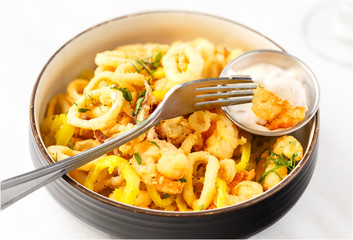 Fritto Misto Seafood Appetizer