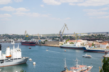 Sevastopol Bay in the Crimea