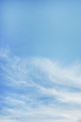 Sky and clouds on background and freedom