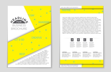 Abstract vector layout background set. For art template design, list, front page, mockup brochure theme style, banner, idea, cover, booklet, print, flyer, book, blank, card, ad, sign, sheet,, a4