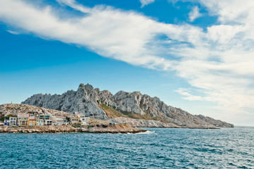 Calanque near Marseille, Provence, France