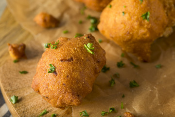 Homemade Deep Fried Hush Puppies