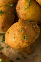 Homemade Deep Fried Hush Puppies