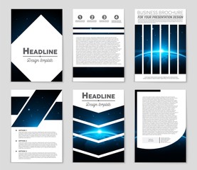 Abstract vector layout background set. For art template design, list, front page, mockup brochure theme style, banner, idea, cover, booklet, print, flyer, book, blank, card, ad, sign, sheet,, a4