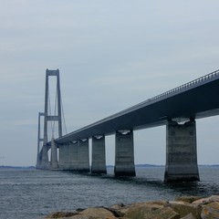 The Great Belt Bridge, Denmark
