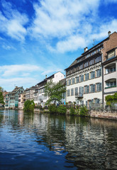 Petite France district, Strasbourg, Alsace, France