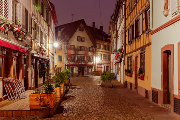 Fototapeta na wymiar Strasbourg. Petite France district in the old city.