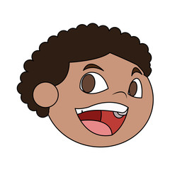boy happy child icon image vector illustration design 
