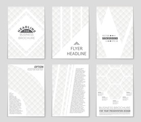 Abstract vector layout background set. For art template design, list, front page, mockup brochure theme style, banner, idea, cover, booklet, print, flyer, book, blank, card, ad, sign, sheet,, a4