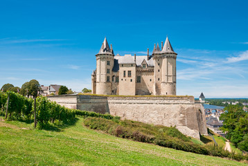 Chateau de Saumur, Pays-de-la-Loire, France