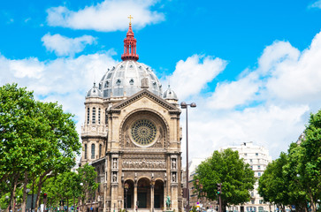 Obraz premium Saint-Augustin church, Paris, France