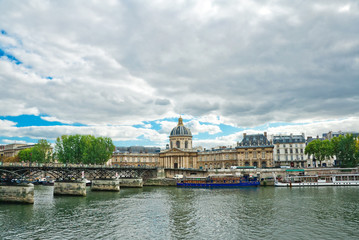 Pont des Arts and Instutut de France, Paris