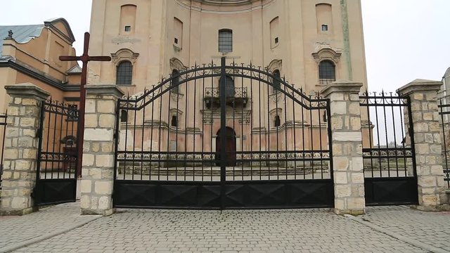 Saviour Church, 1600, and that is Bernardine Monastery, 1627, in Zbarazh city, Ternopil oblast or province, located in historic region of Galicia in western Ukraine