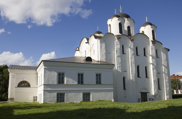 Cathedral of St. Sophia in Veliky Novgorod.