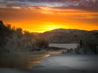 The return of the sun after a long, dark winter