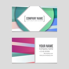 Naklejka premium Abstract vector layout background set. For art template design, list, front page, mockup brochure theme style, banner, idea, cover, booklet, print, flyer, book, blank, card, ad, sign, sheet,, a4