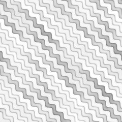 Raster Seamless Greyscale Texture. Gradient Wavy Lines Pattern. Subtle Abstract Background