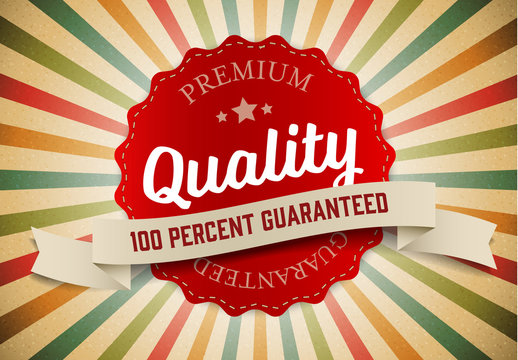 Medal Style Badge Layout