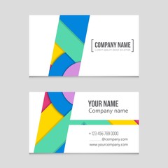 Naklejka premium Abstract vector layout background set. For art template design, list, front page, mockup brochure theme style, banner, idea, cover, booklet, print, flyer, book, blank, card, ad, sign, sheet,, a4