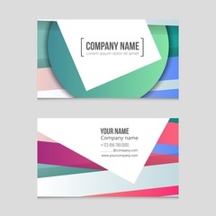 Fototapeta premium Abstract vector layout background set. For art template design, list, front page, mockup brochure theme style, banner, idea, cover, booklet, print, flyer, book, blank, card, ad, sign, sheet,, a4