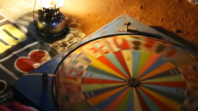 Gaming Roulette. Roulette wheel and the ball. Casino and Gambling in India
