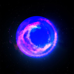 Circle Space Poster Abstract 