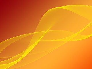 Abstract illustration of wavy flowing energy 