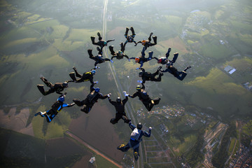 skydive formation