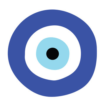 greek evil eye vector - symbol of protection
